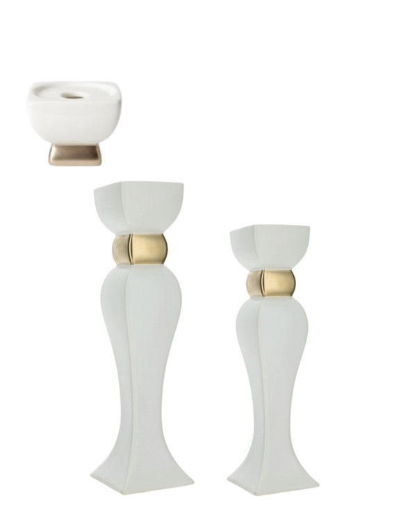 ART DECO CANDLE HOLDERS