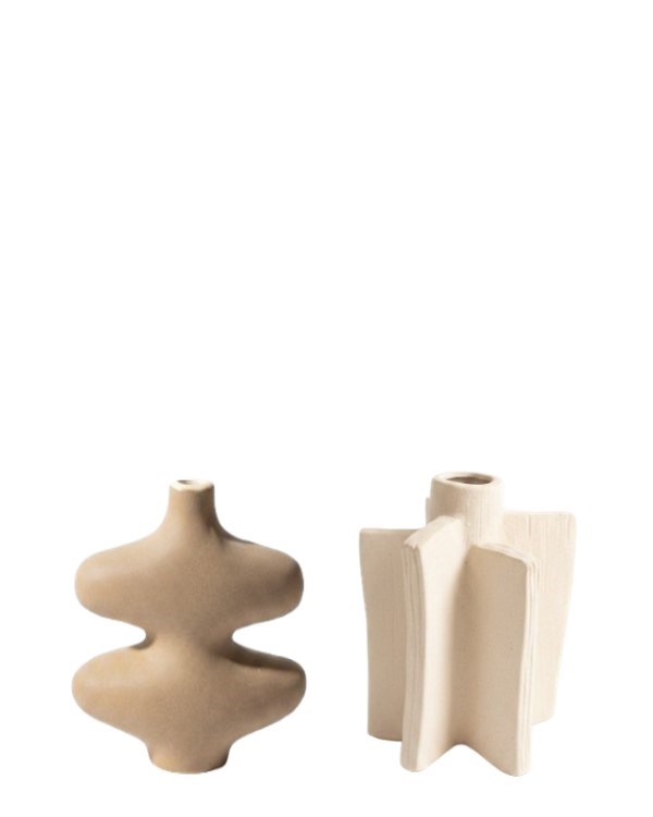 ORGANIC SCULPTURAL VASES